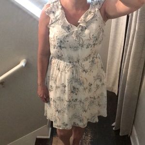 Maurice’s White Floral Midi Dress